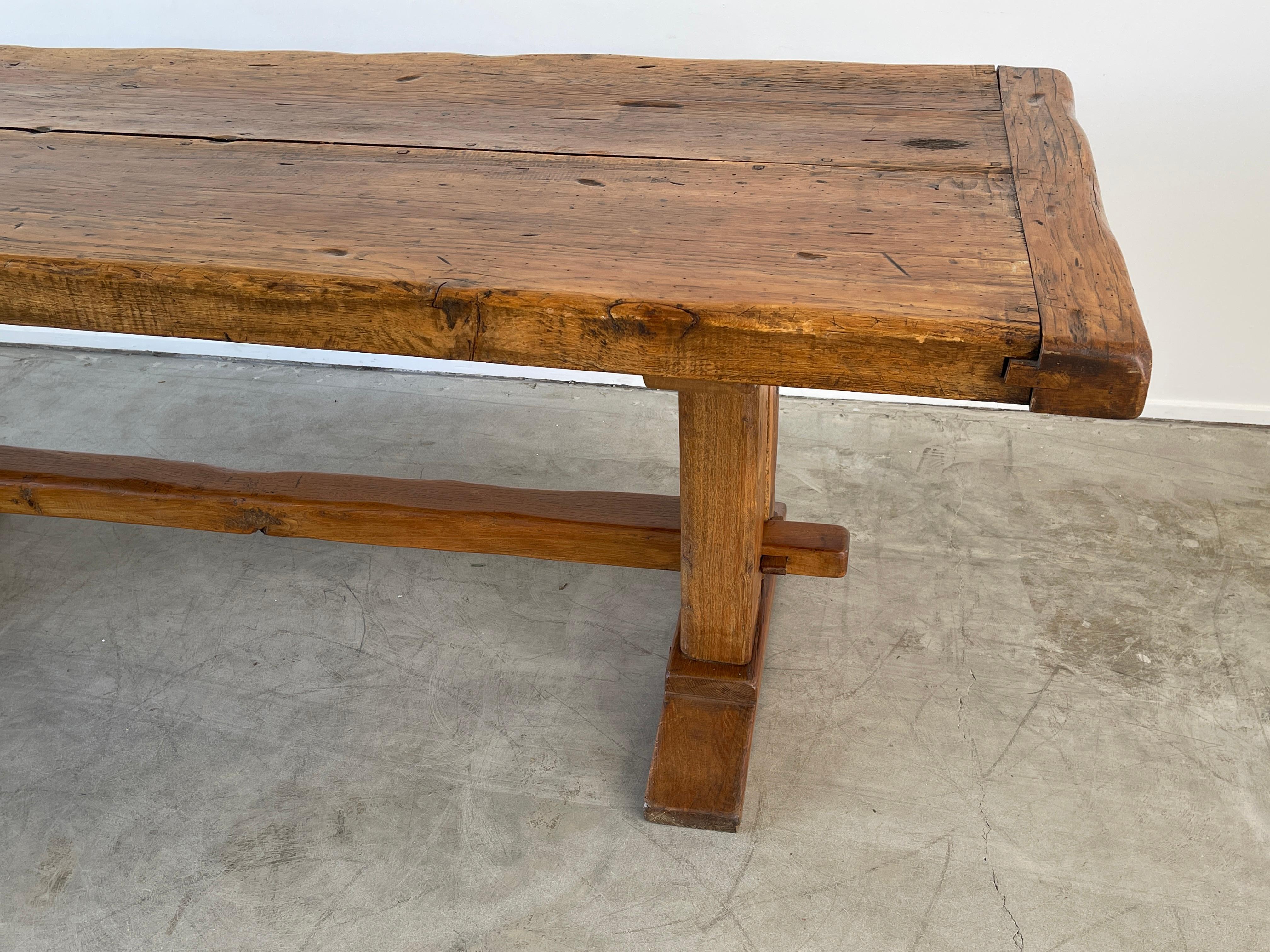 Early 20th Century French Monastery Dining Table
