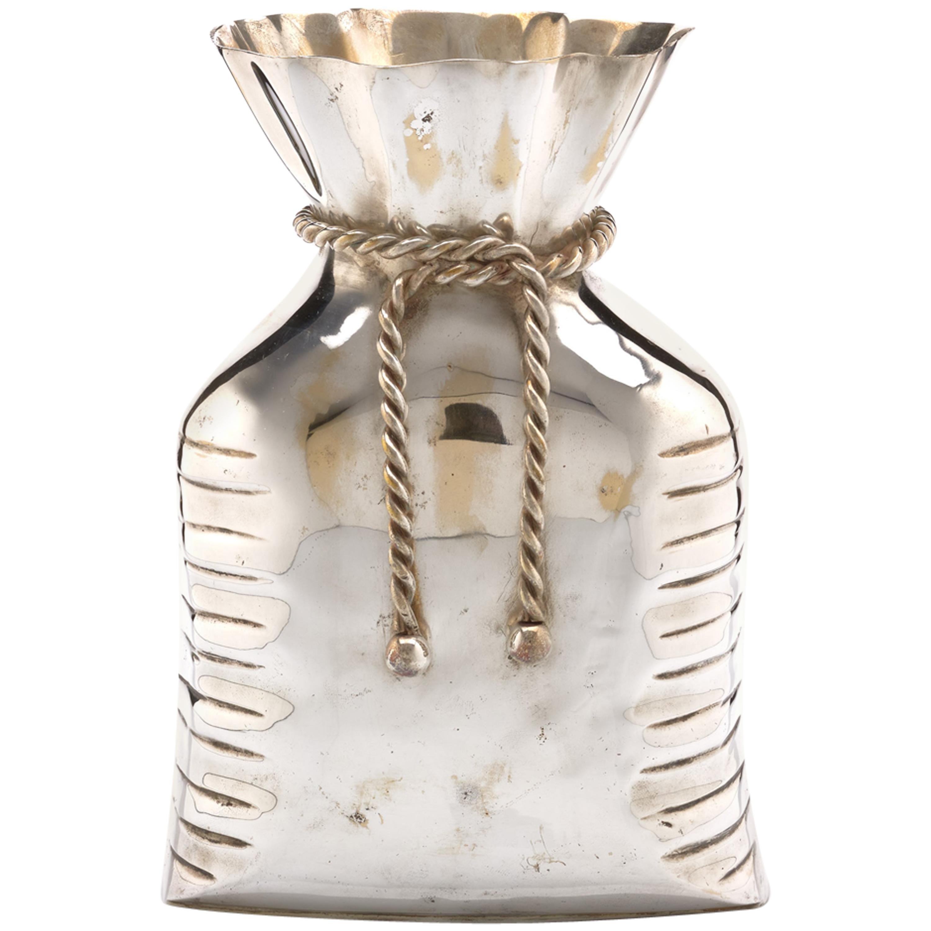 French Money Bag Vase