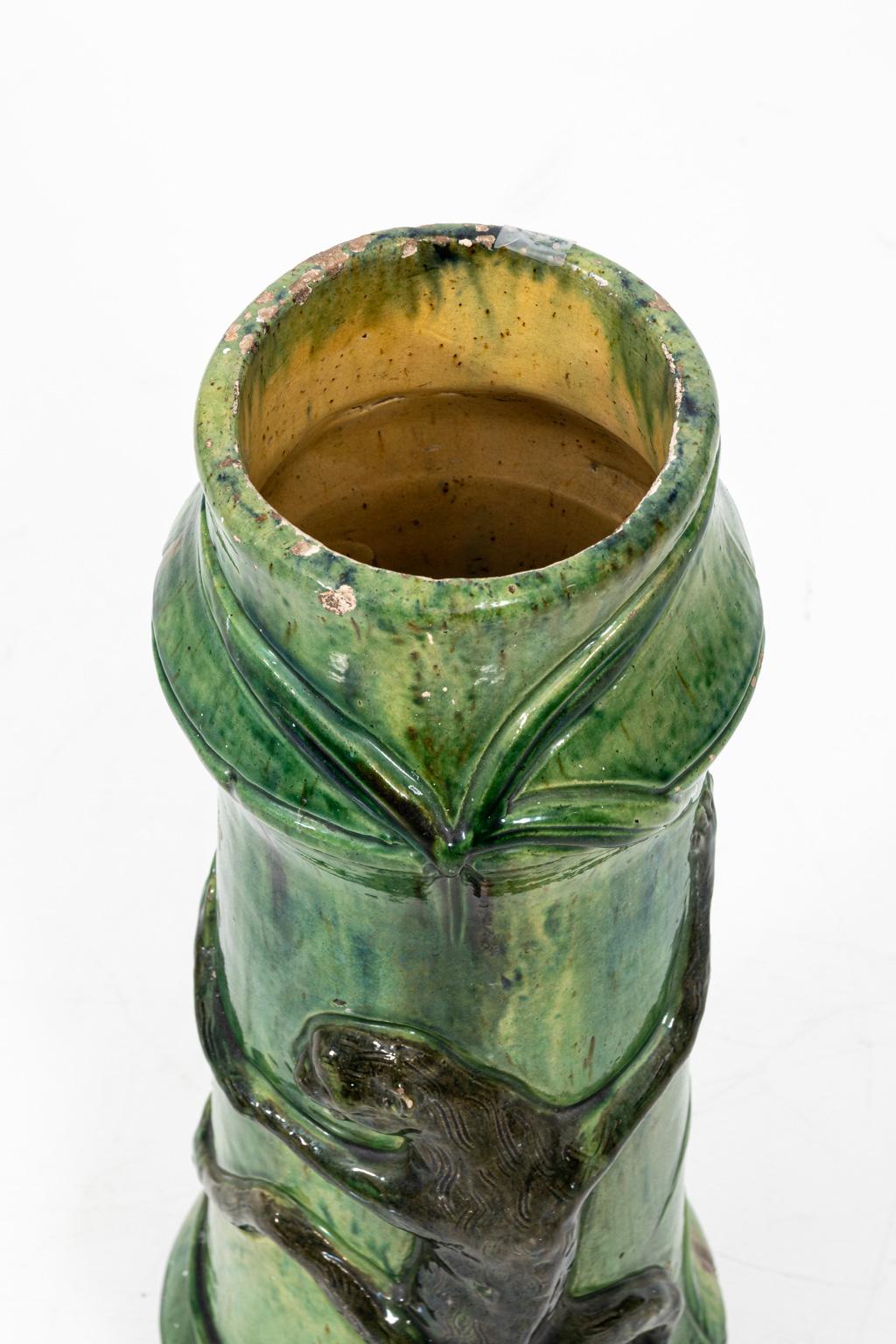 French Monkey Umbrella Stand, circa 1920s In Good Condition In Stamford, CT