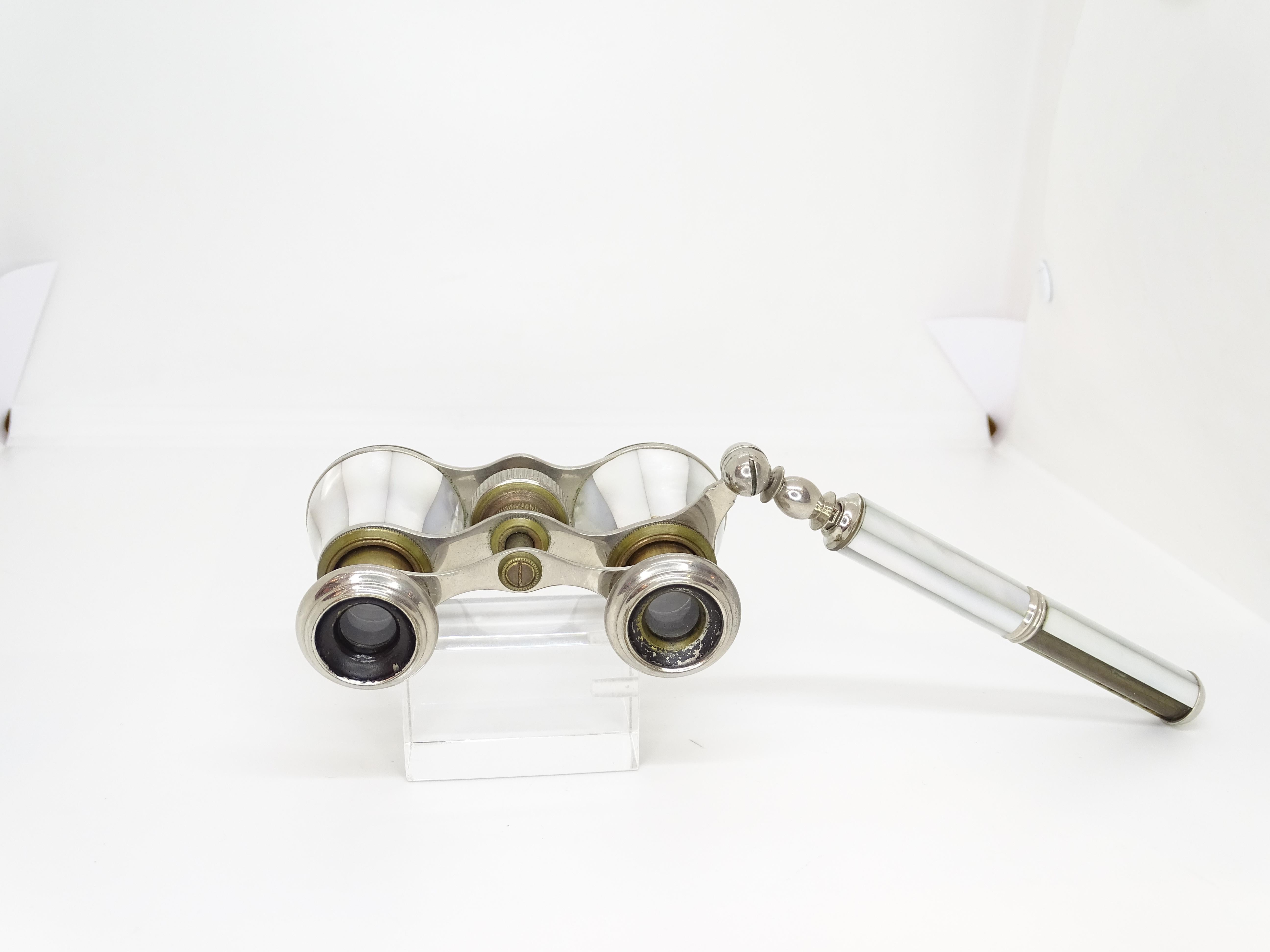 French mother of pearl binoculars or impertinent 3