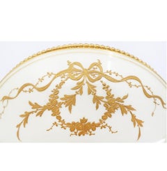 French Mounted Porcelain Centerpiece