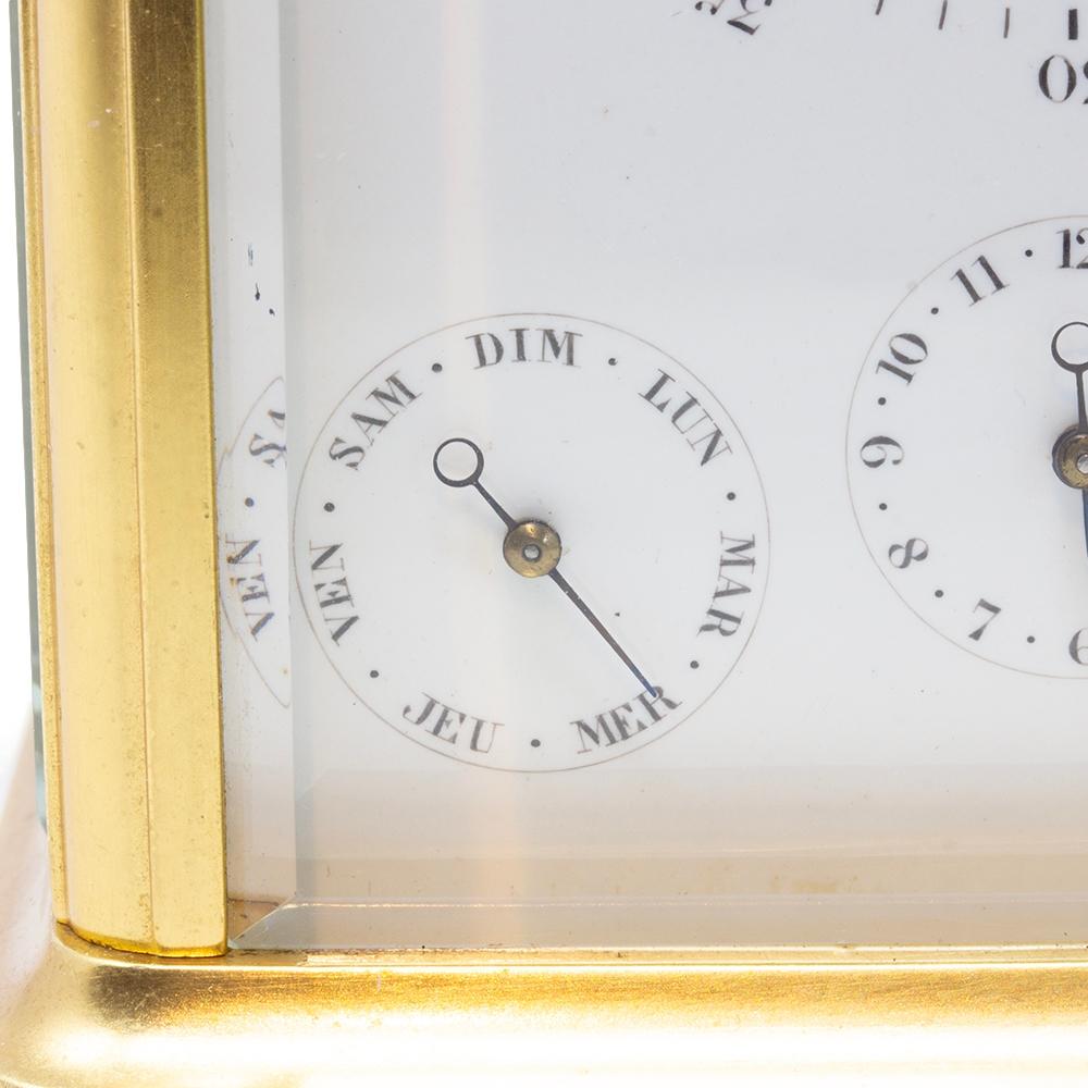 French Multi-Dial Gorge Case Carriage Clock For Sale 3