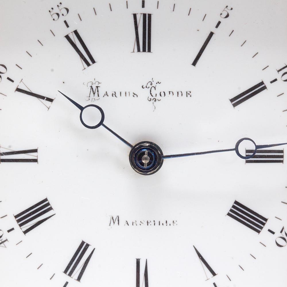French Multi-Dial Gorge Case Carriage Clock For Sale 6