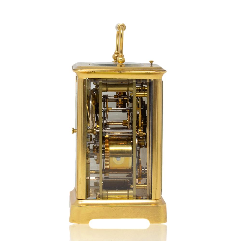French Multi-Dial Gorge Case Carriage Clock For Sale 1