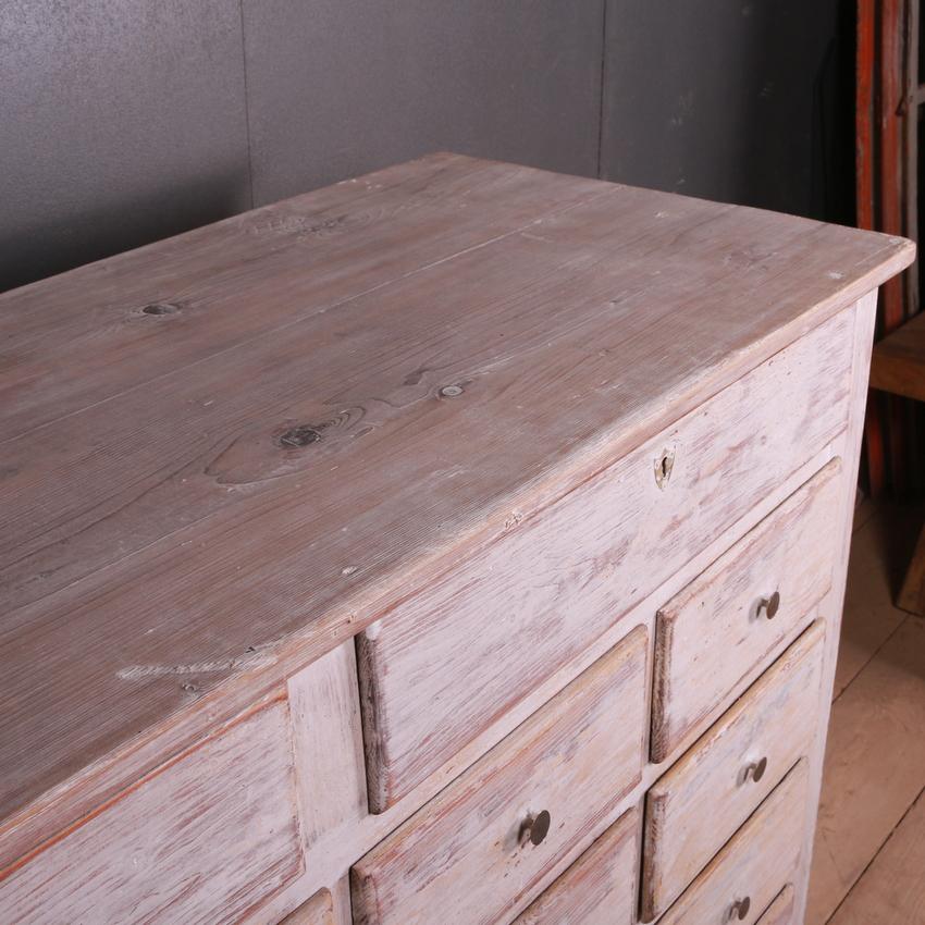Pine French Multi Drawer Chest
