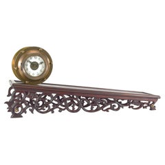French Mystery Gravity Driven Gilt Incline Rolling Clock - No Spring or Battery