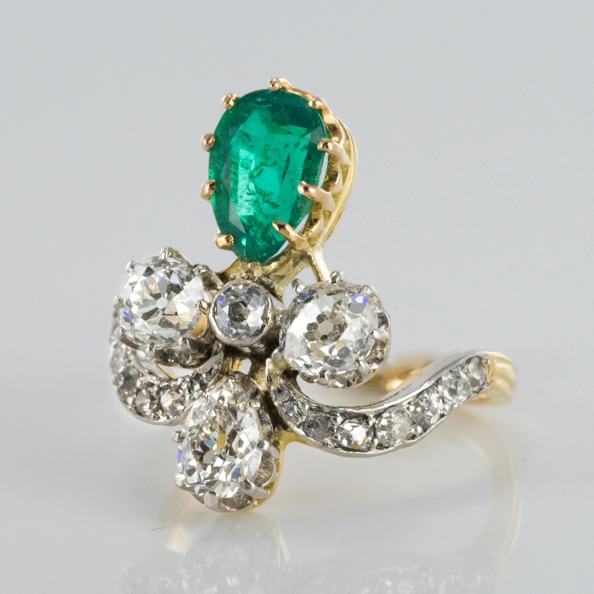 duchess cut diamond ring