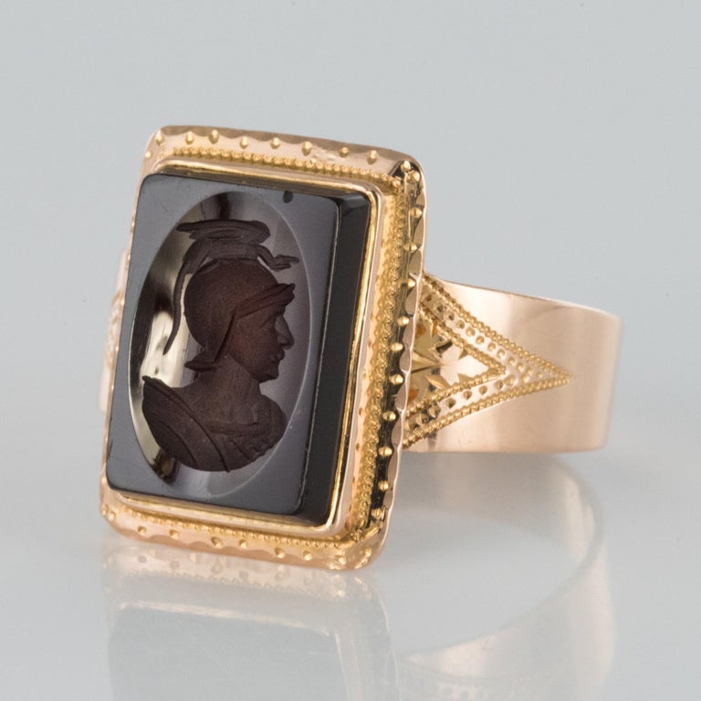 Signet Ring Ncsu Rings French Napoleon Third 19th Century