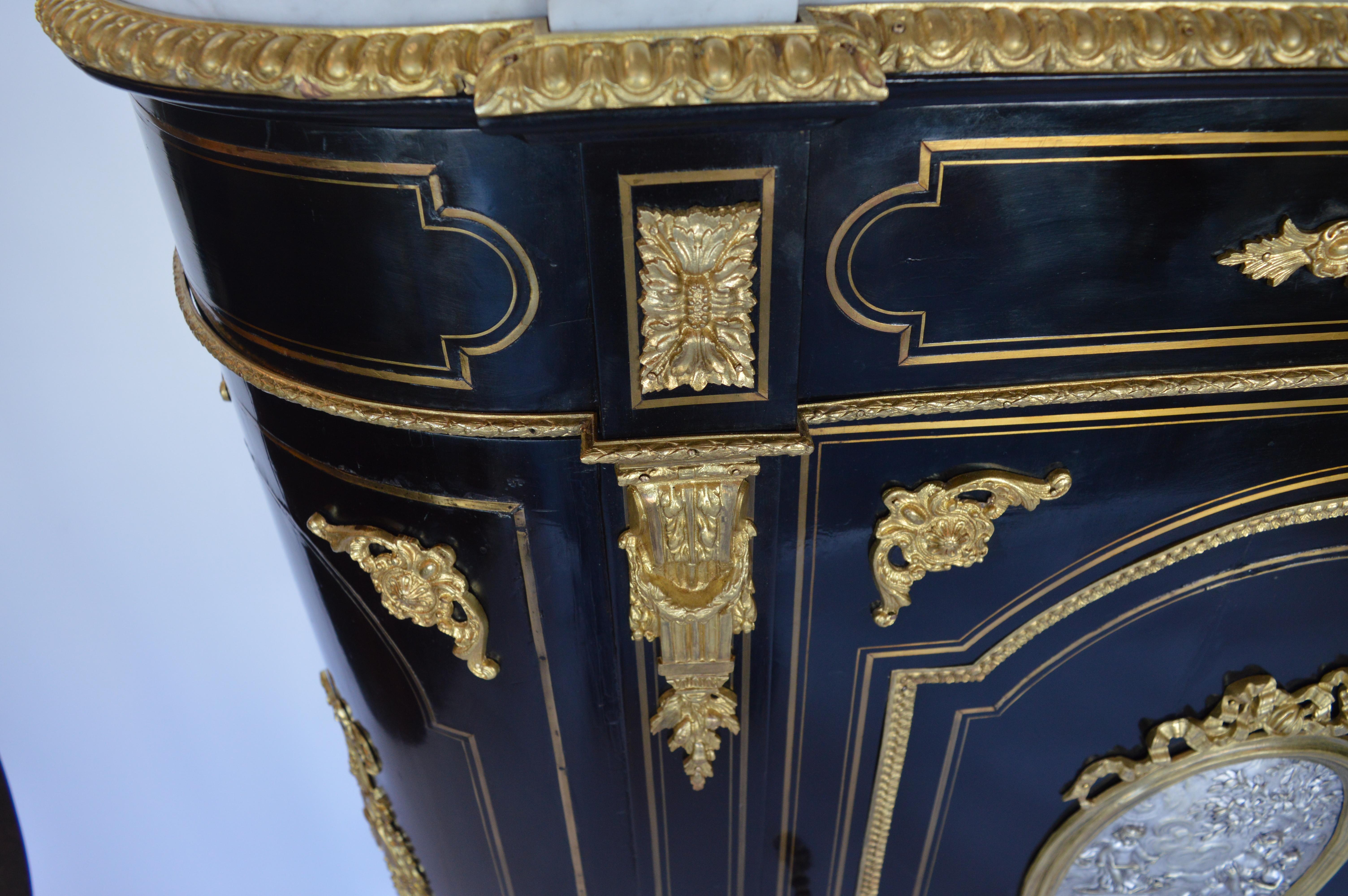 French Napoleon III Sideboard Cabinet For Sale 6