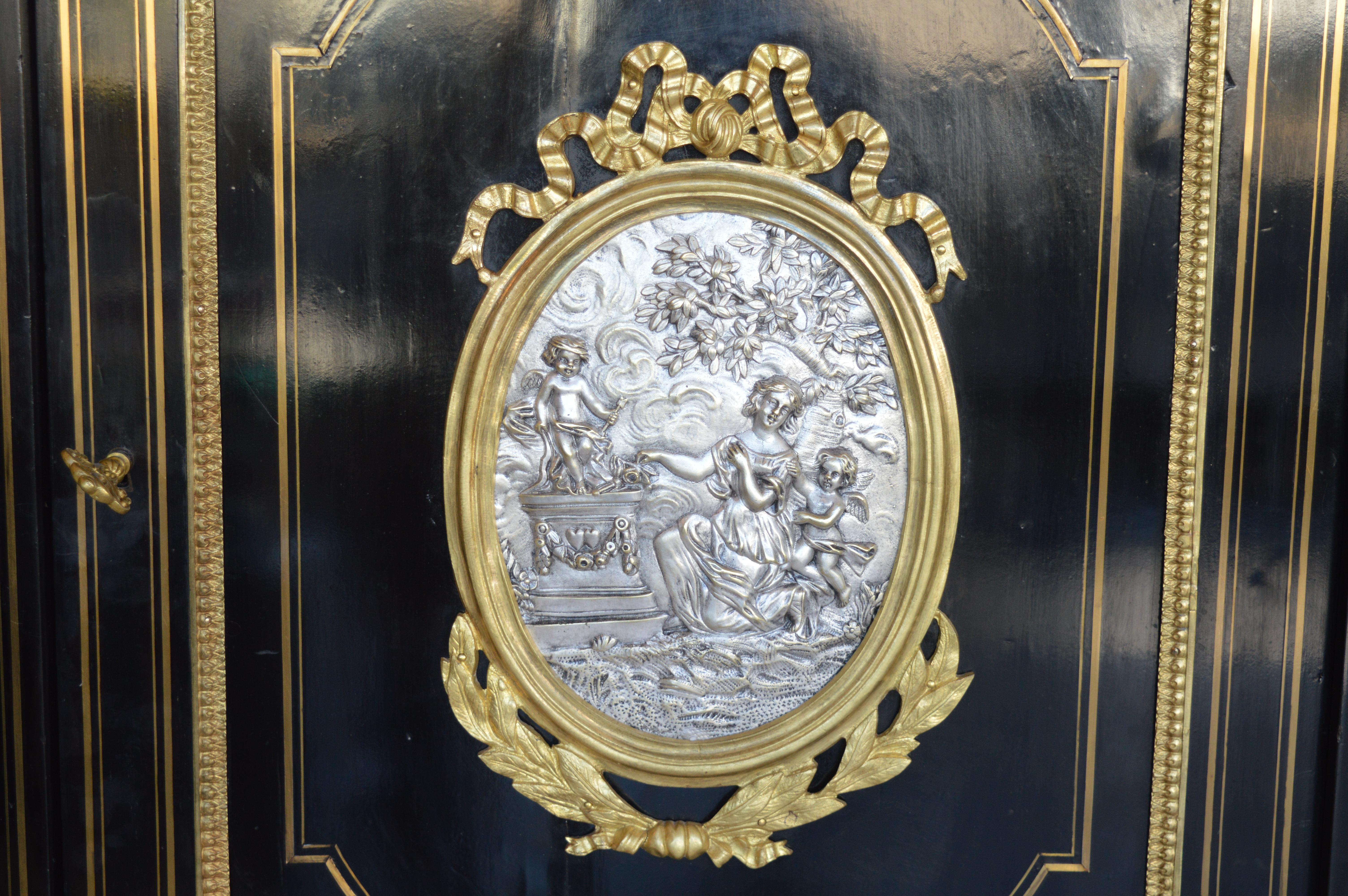 French Napoleon III Sideboard Cabinet For Sale 4