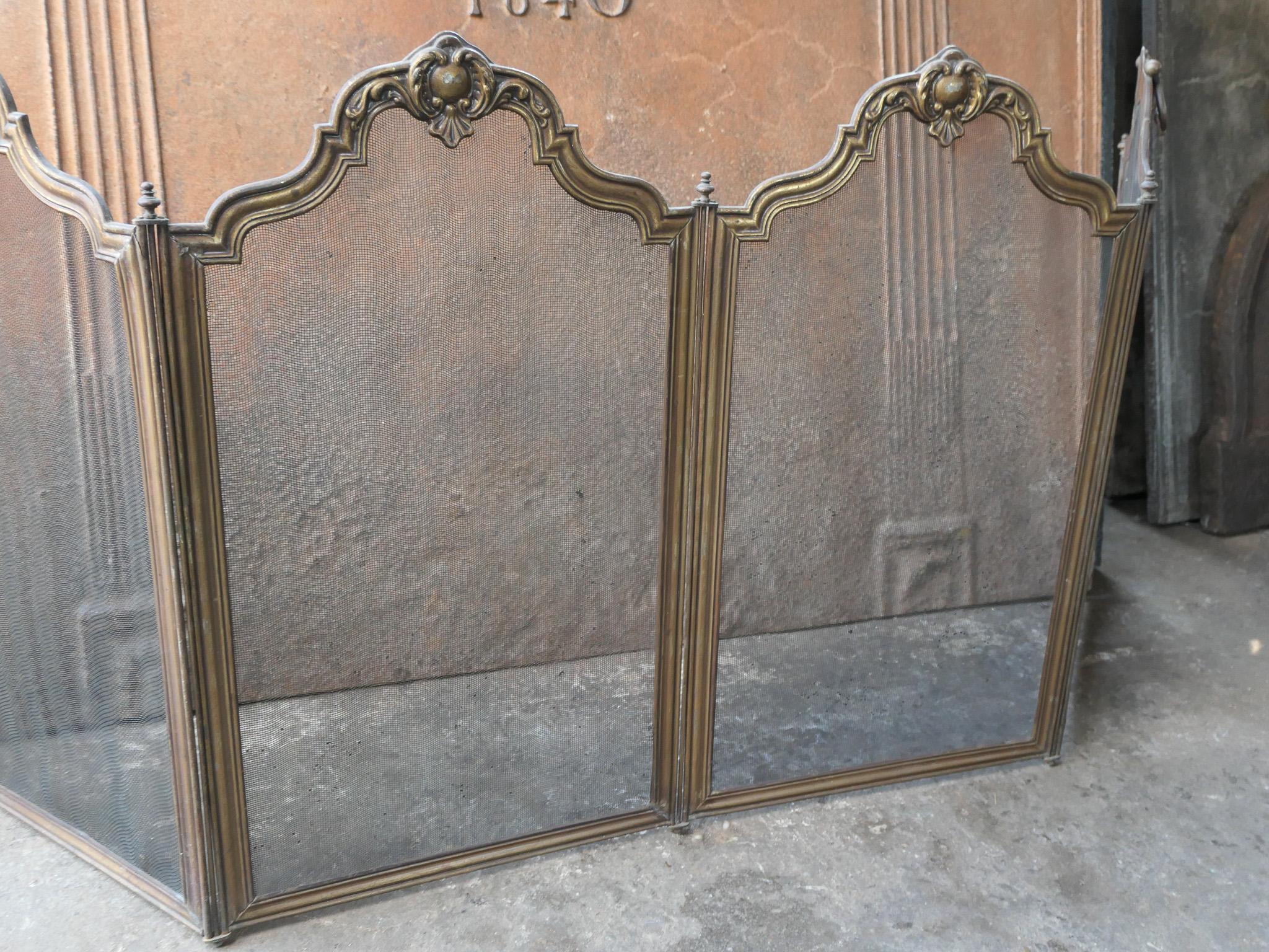 French Napoleon III 'Bouhon Frères' Fireplace Screen or Fire Screen 4