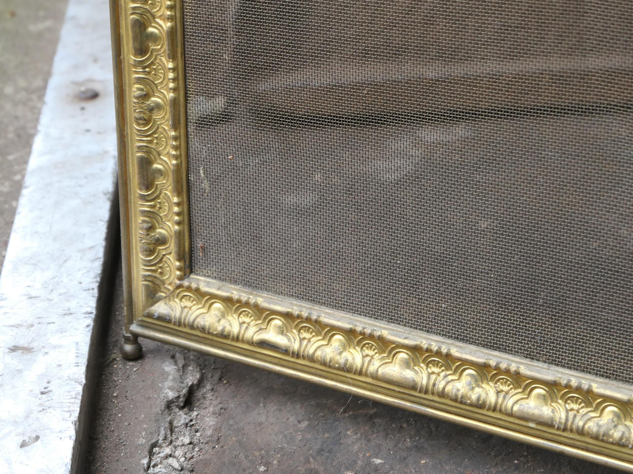 French Napoleon III 'Bouhon Frères' Fireplace Screen or Fire Screen For Sale 9