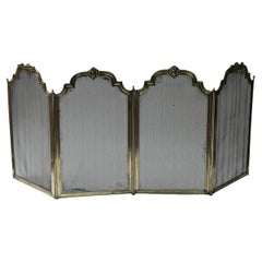 French Napoleon III 'Bouhon Frères' Fireplace Screen or Fire Screen
