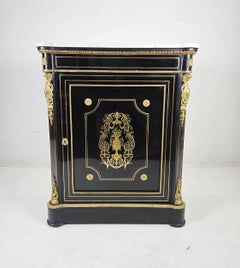 French Napoleon III Boulle Cabinet ca 1880