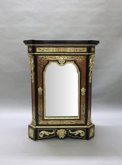 French Napoleon III Boulle Side Cabinet by Mathieu Befort