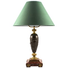 French Napoleon III Bronze Table Lamp