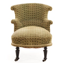 Chaise longue francese in stile Napoleone III, 1860 circa