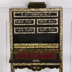 French Napoleon III Drop-Front Desk