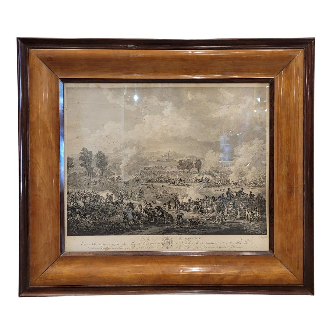 French Napoleon III Engraving “Battle of Marengo” by Jacques-Joseph Coiny For Sale 13