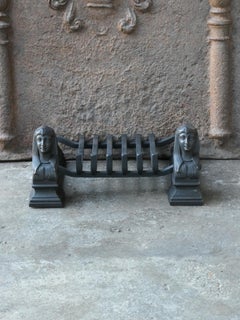 French Napoleon III Fire Grate, Fireplace Grate