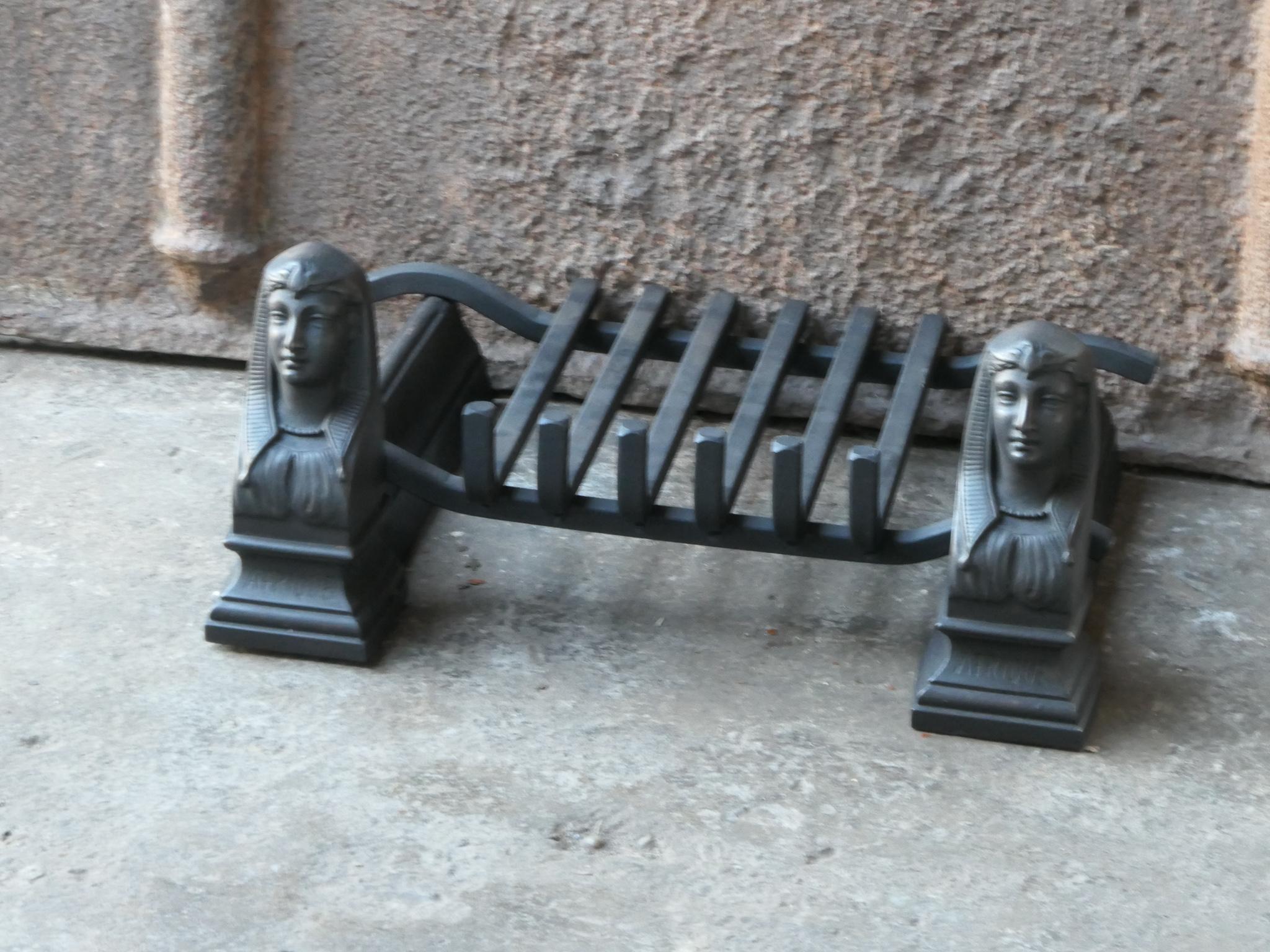 French Napoleon III Fire Grate, Fireplace Grate In Good Condition For Sale In Amerongen, NL