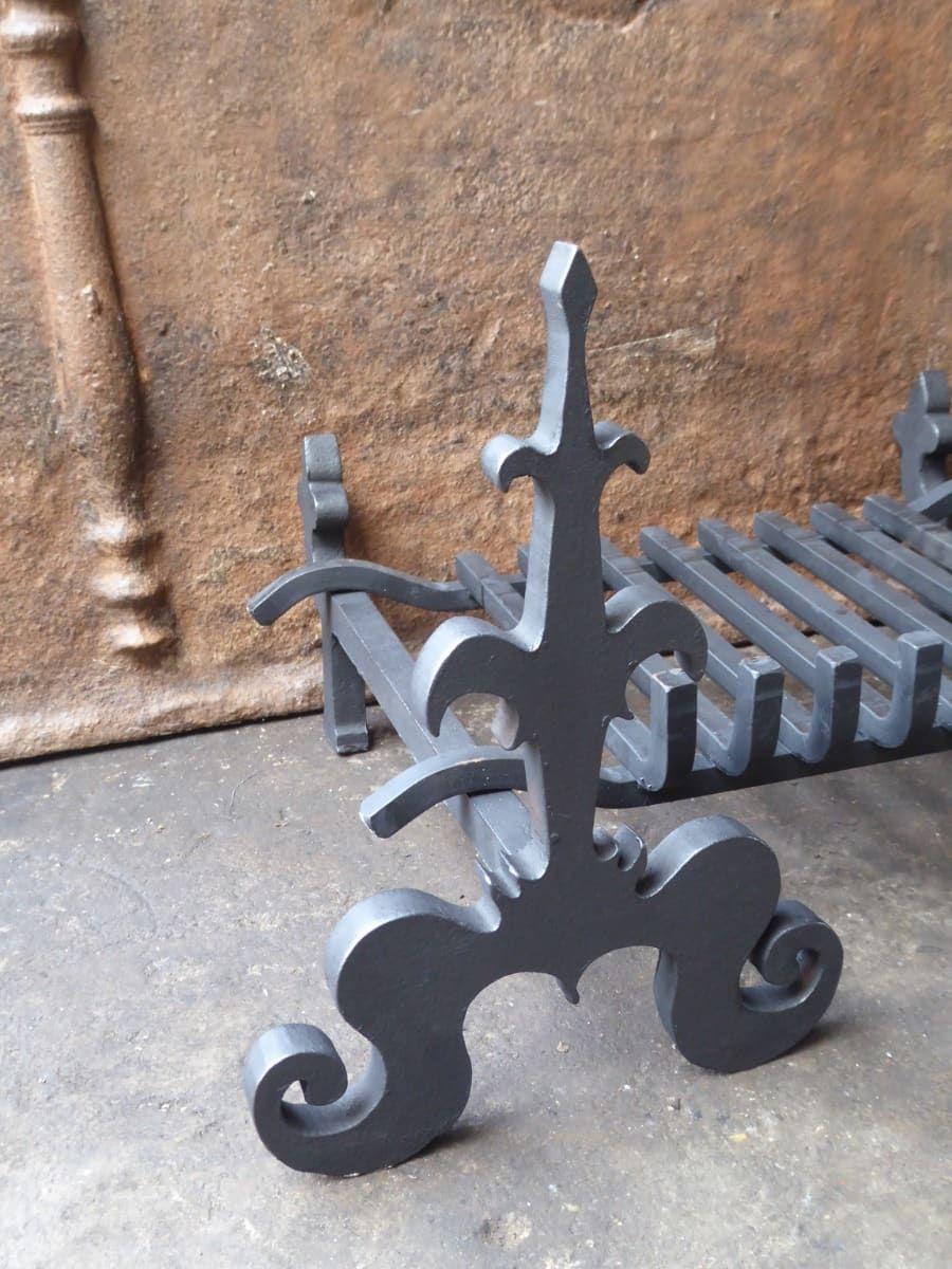 French Napoleon III Fire Grate, Fireplace Grate Bon état - En vente à Soest, NL