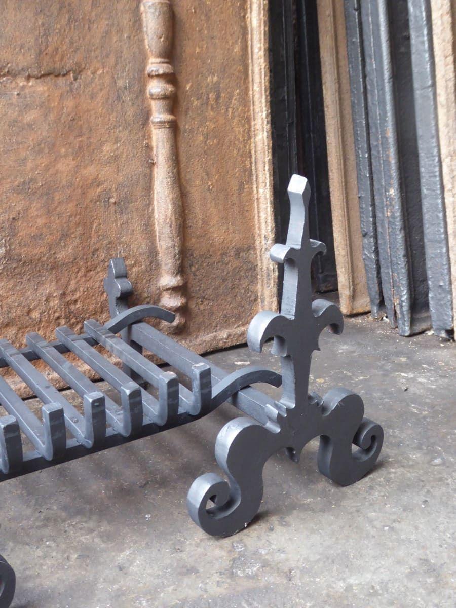 20ième siècle French Napoleon III Fire Grate, Fireplace Grate en vente