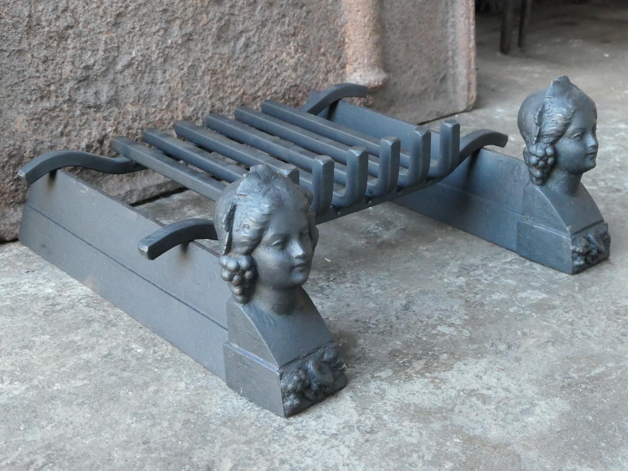 French Napoleon III Fire Grate, Fireplace Grate For Sale 2