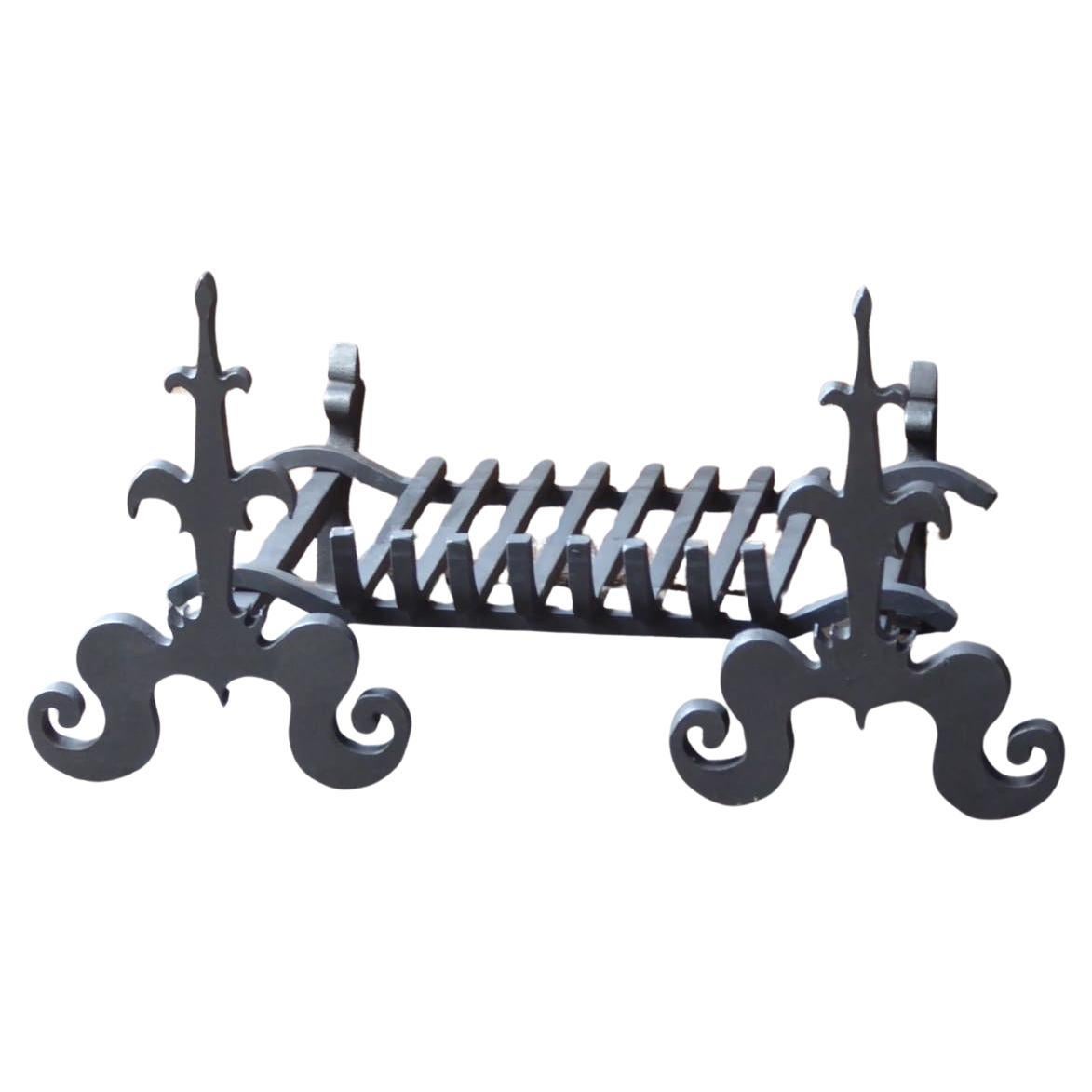 French Napoleon III Fire Grate, Fireplace Grate en vente