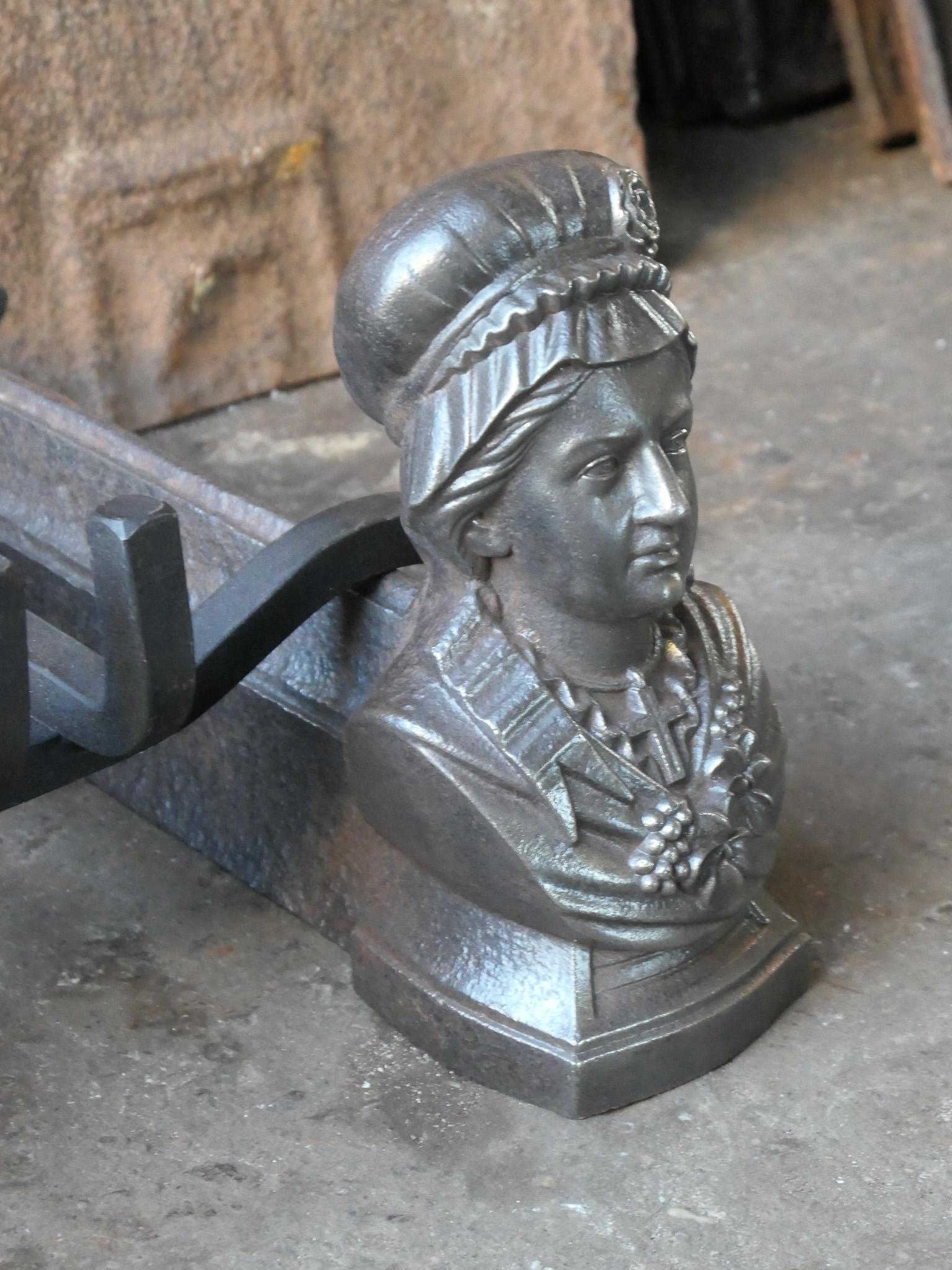 French Napoleon III Fireplace Log Grate, 19th Century For Sale 5