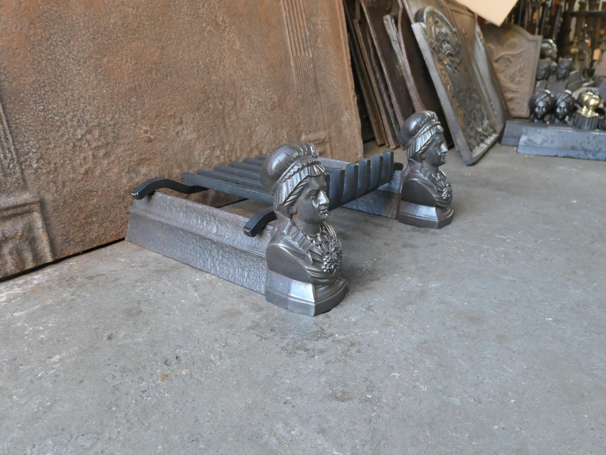 French Napoleon III Fireplace Log Grate, 19th Century For Sale 6