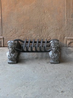 French Napoleon III Fireplace Log Grate, 19th Century