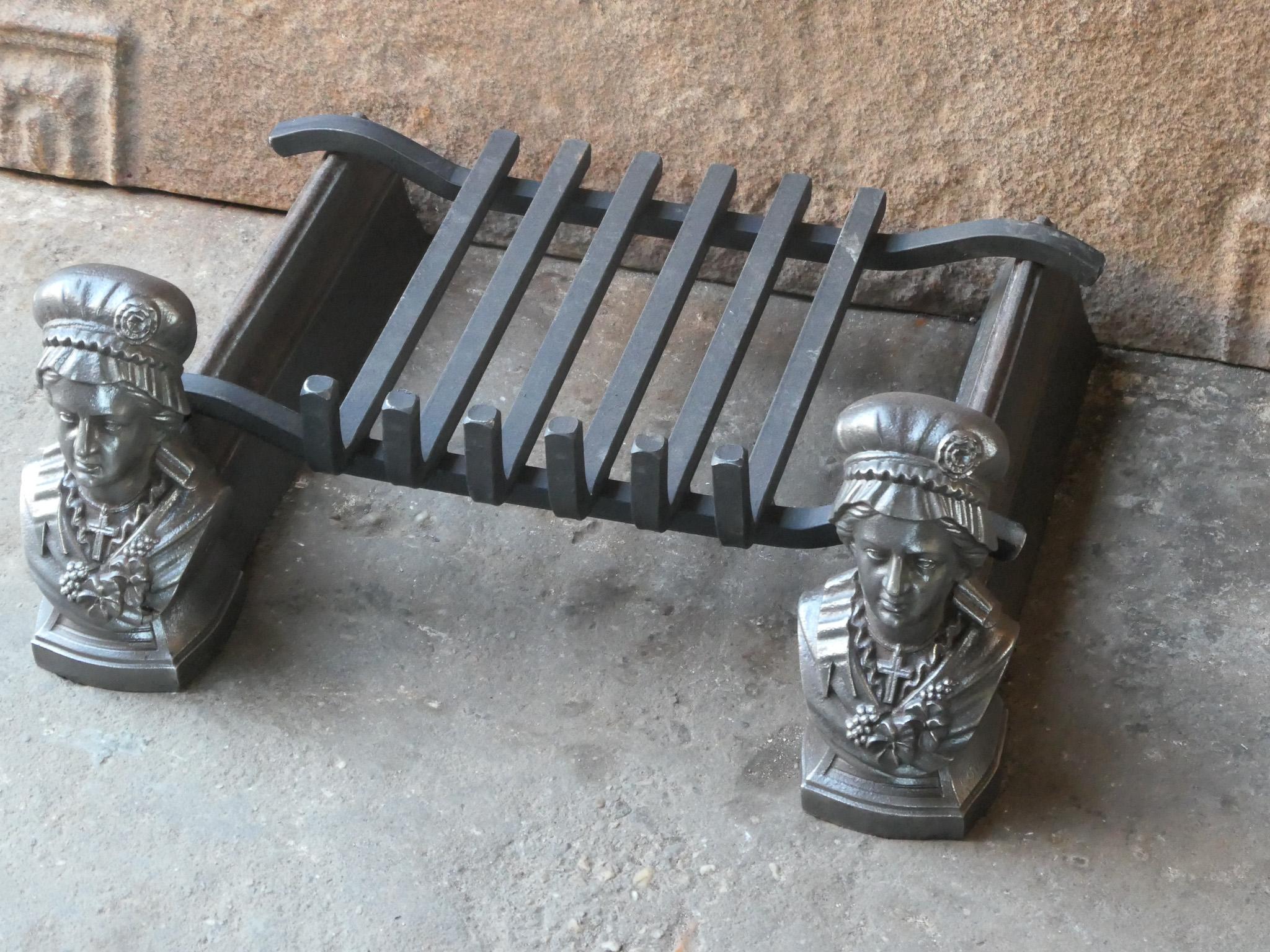 French Napoleon III Fireplace Log Grate, 19th Century For Sale 2