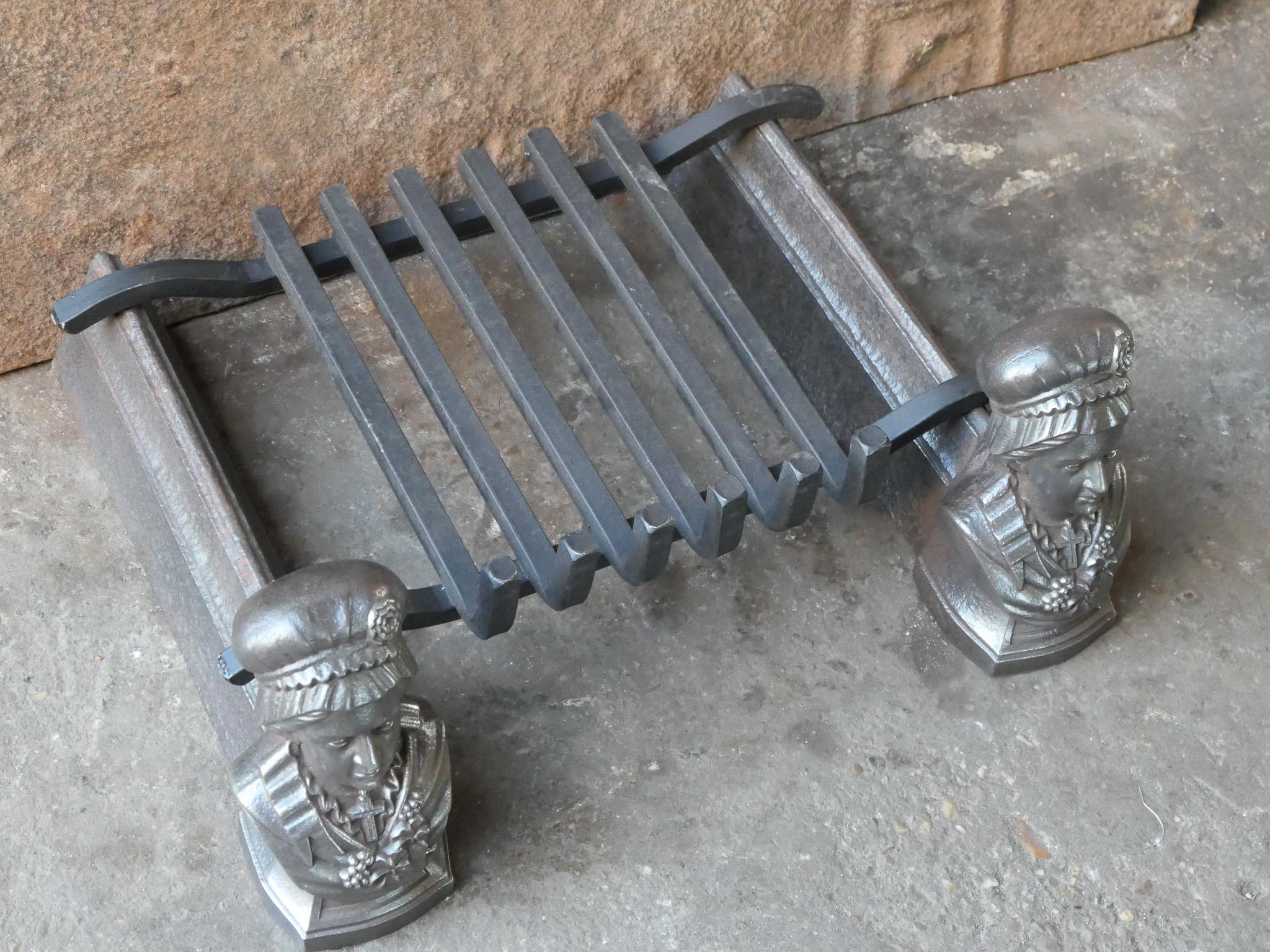 French Napoleon III Fireplace Log Grate, 19th Century For Sale 3