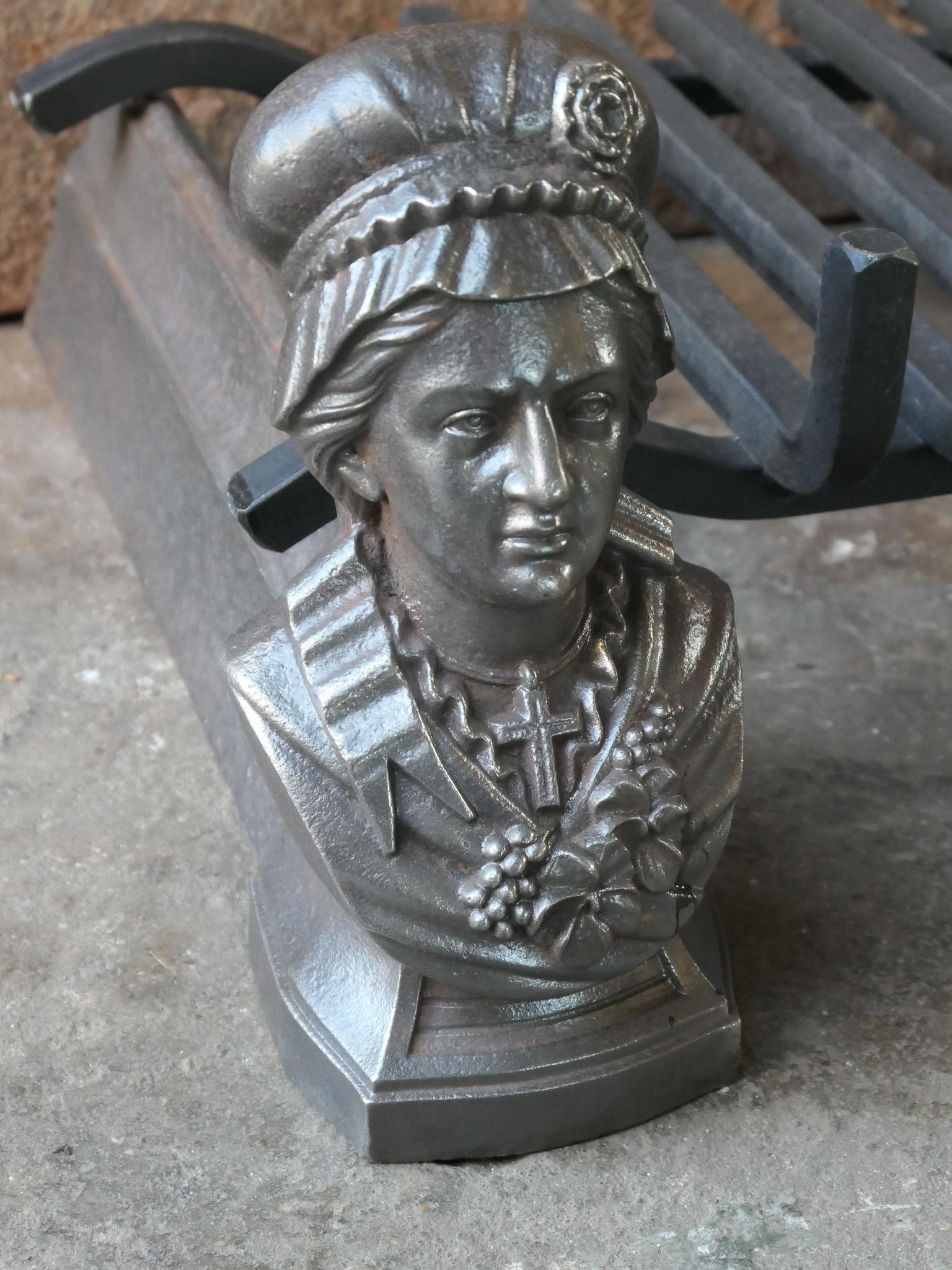 French Napoleon III Fireplace Log Grate, 19th Century For Sale 4