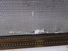 French Napoleon III Fireplace Screen or Fire Screen