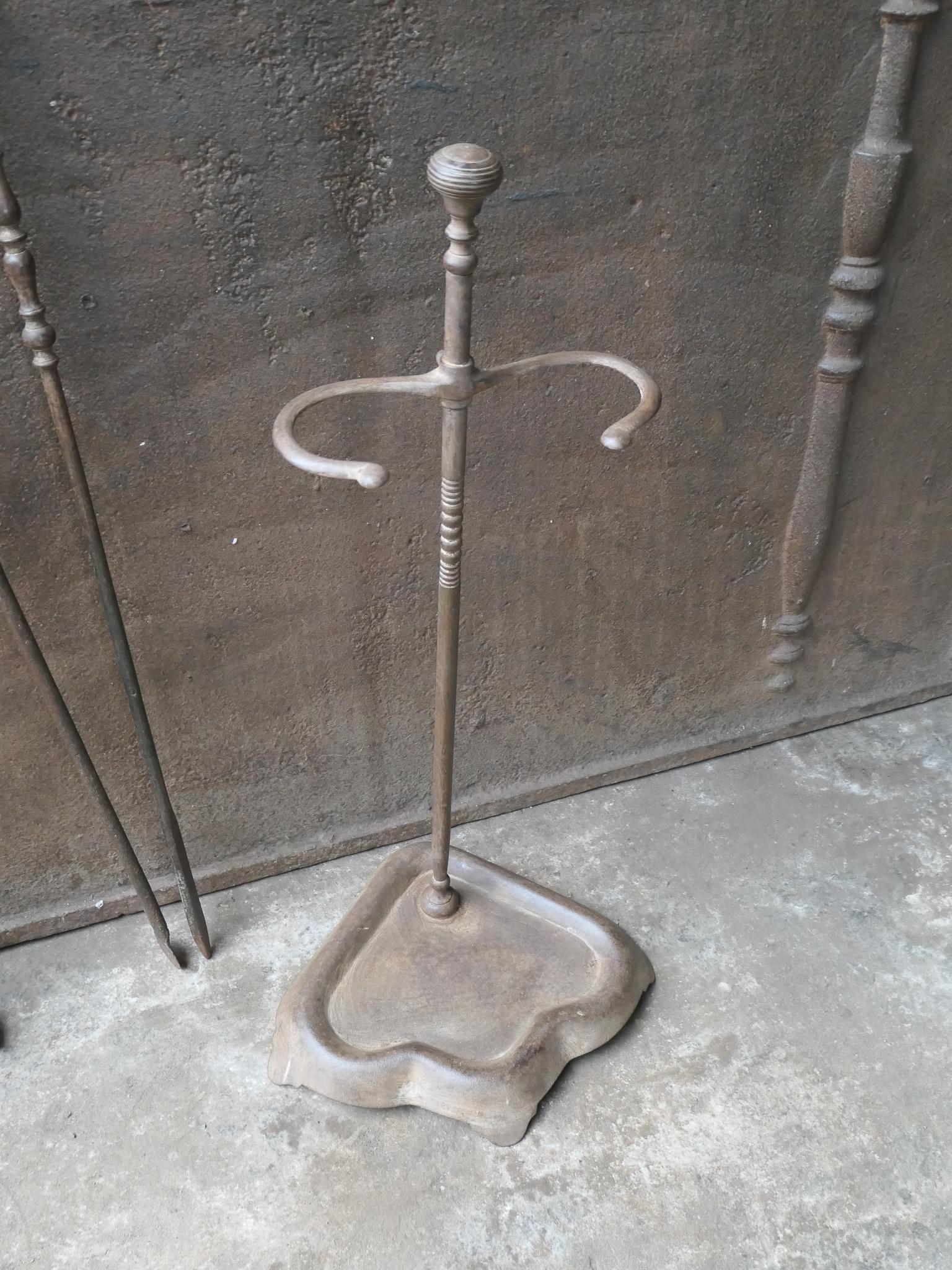 French Napoleon III Fireplace Tools, 19th Century For Sale 6