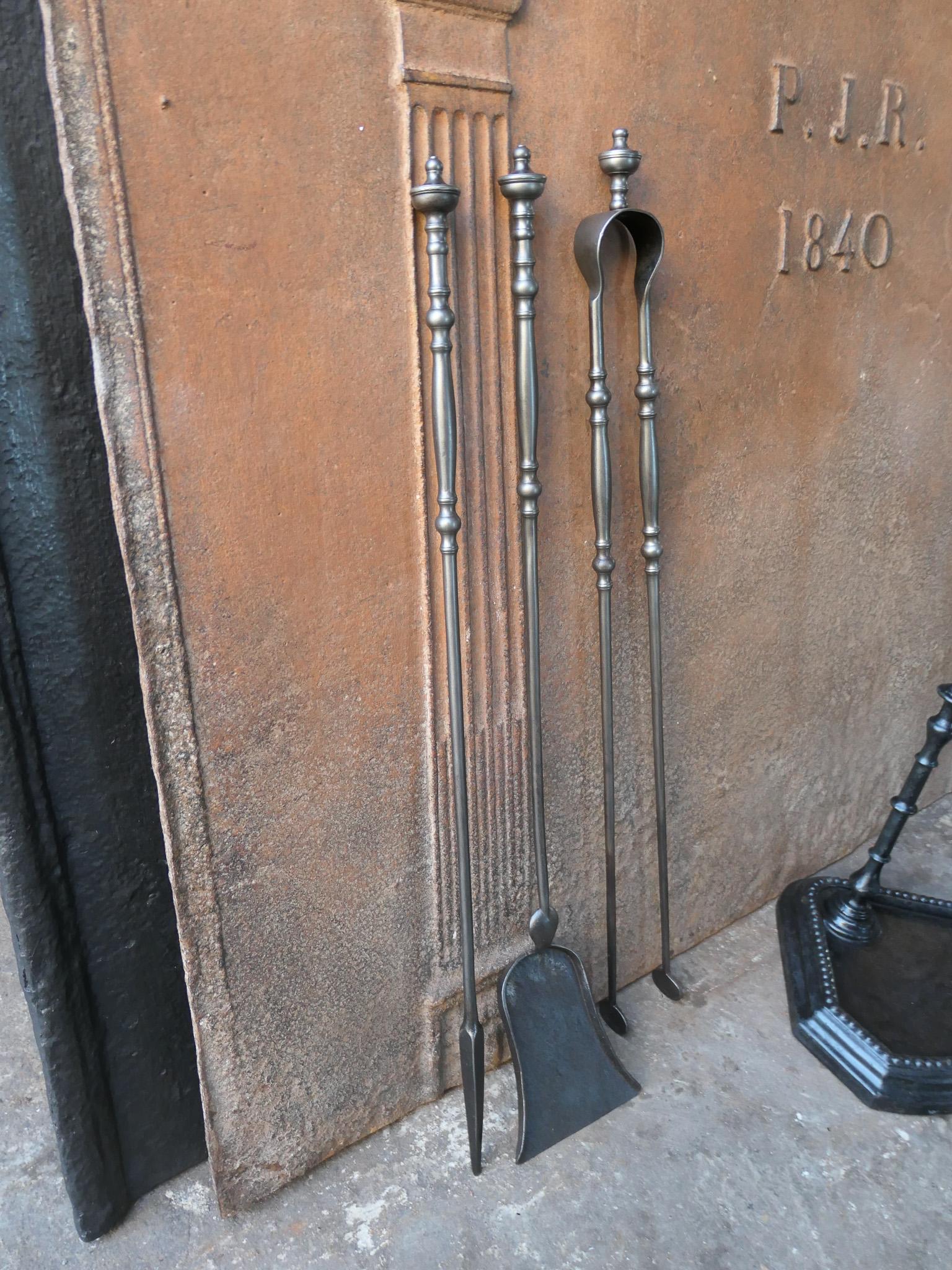 French Napoleon III Fireplace Tools, 19th Century For Sale 9