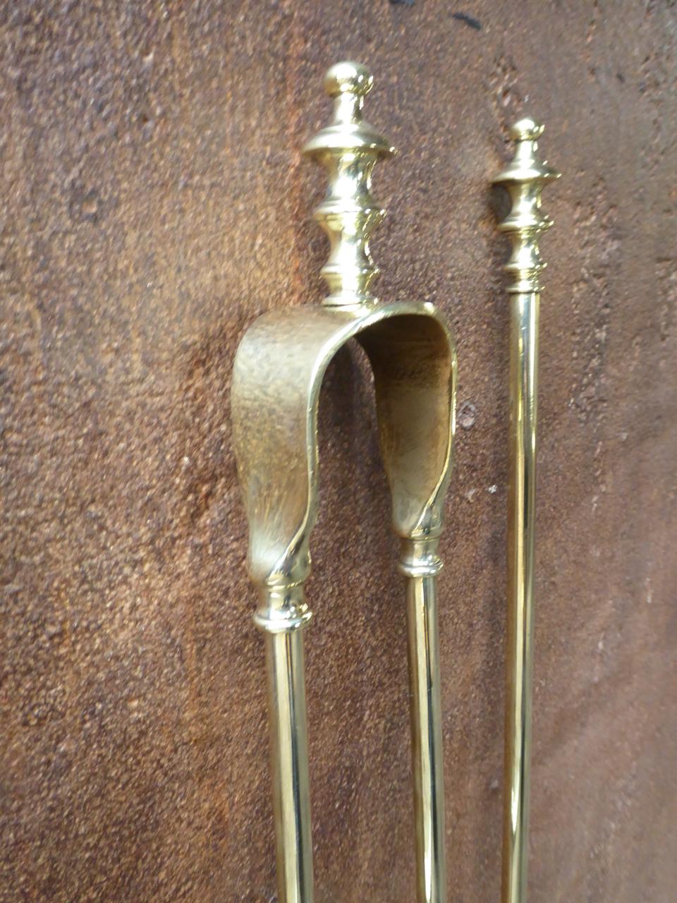 French Napoleon III Fireplace Tools or Fire Tools 4