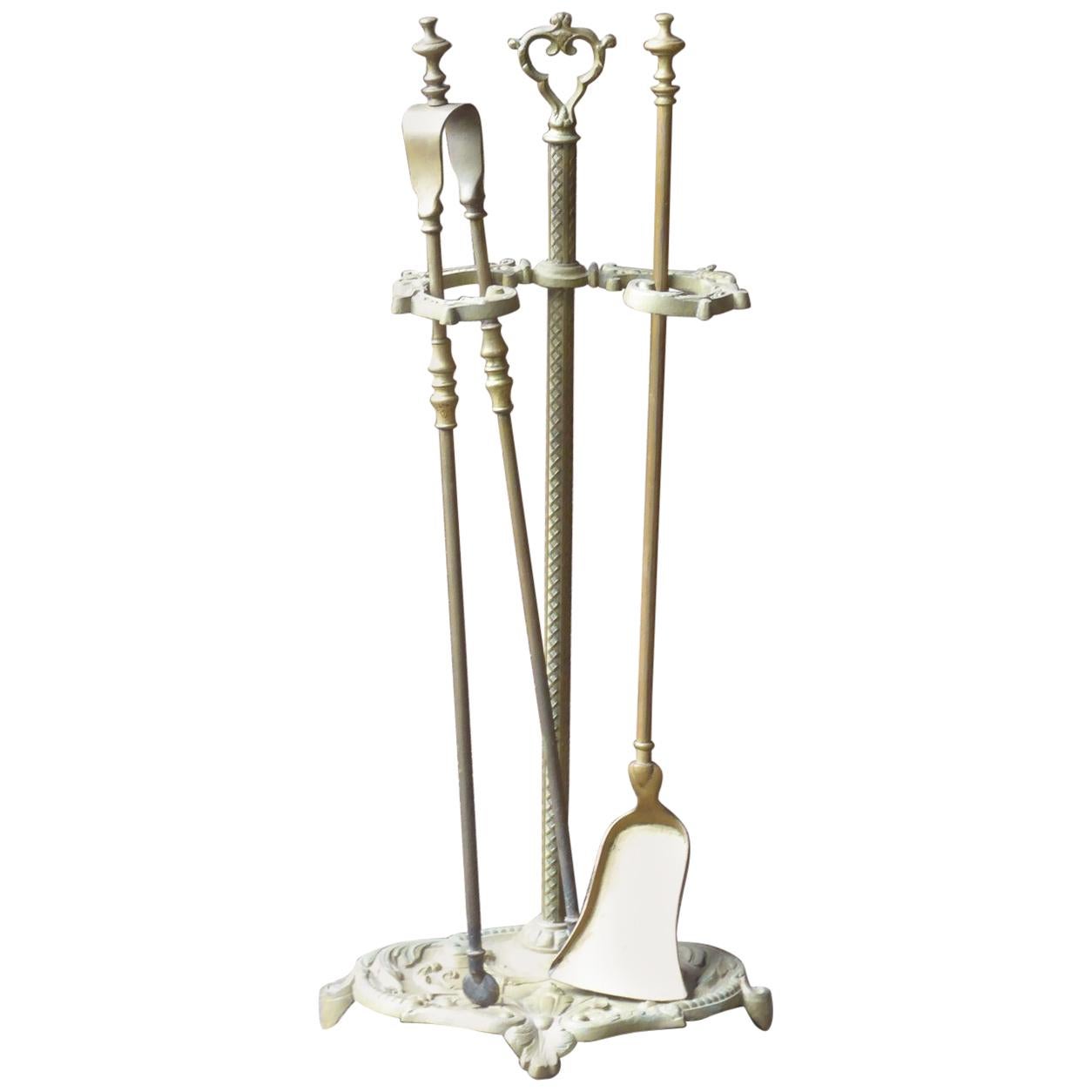 French Napoleon III Fireplace Tools or Fire Tools