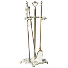 French Napoleon III Fireplace Tools or Fire Tools