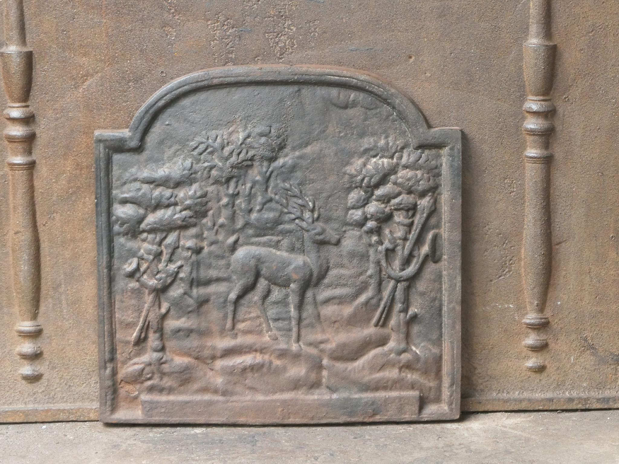 Moulage Plaque de cheminée / dosseret Napoléon III 