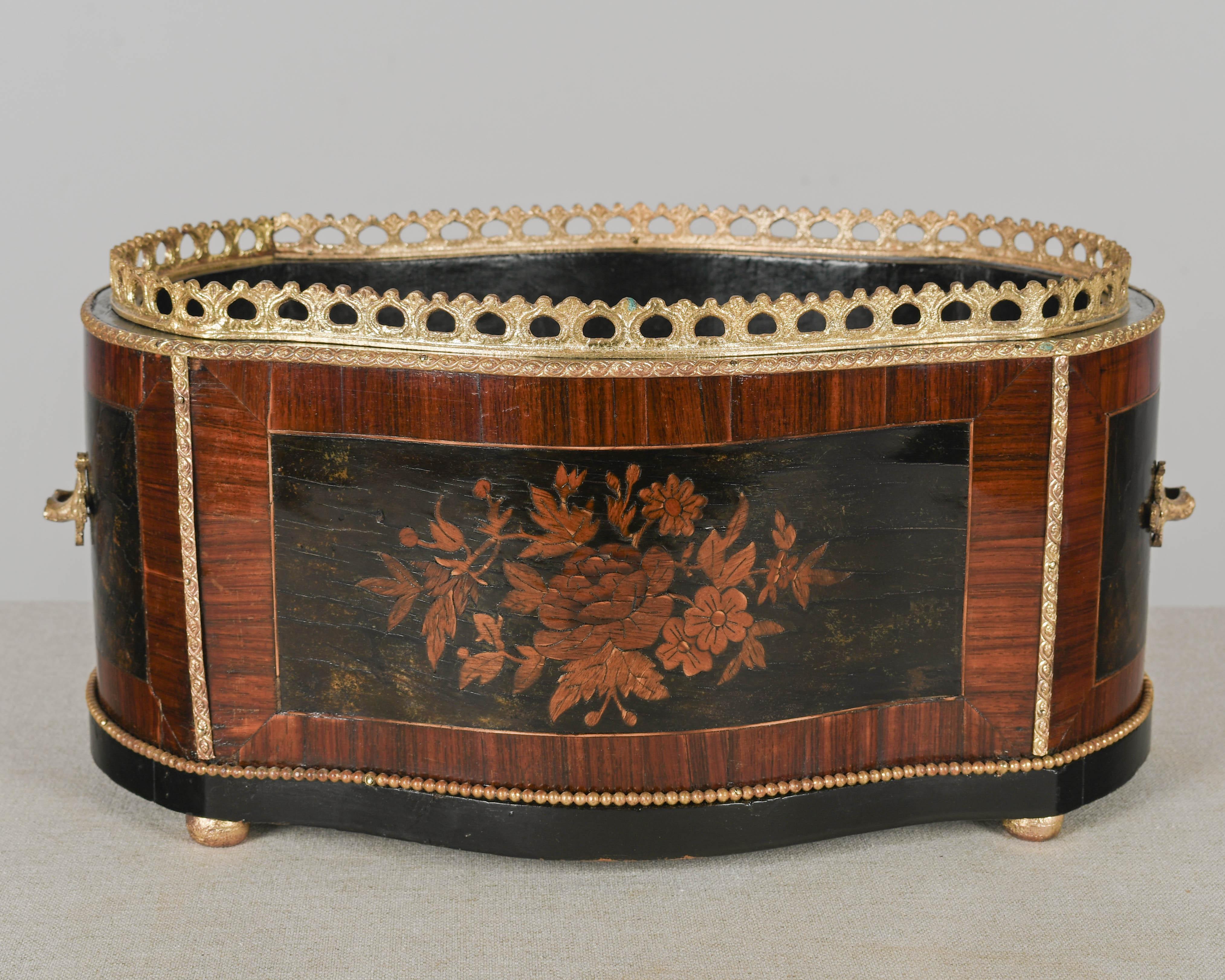 Cast French Napoleon III Jardinière or Planter