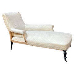 French Napoleon III Left Armed Chaise