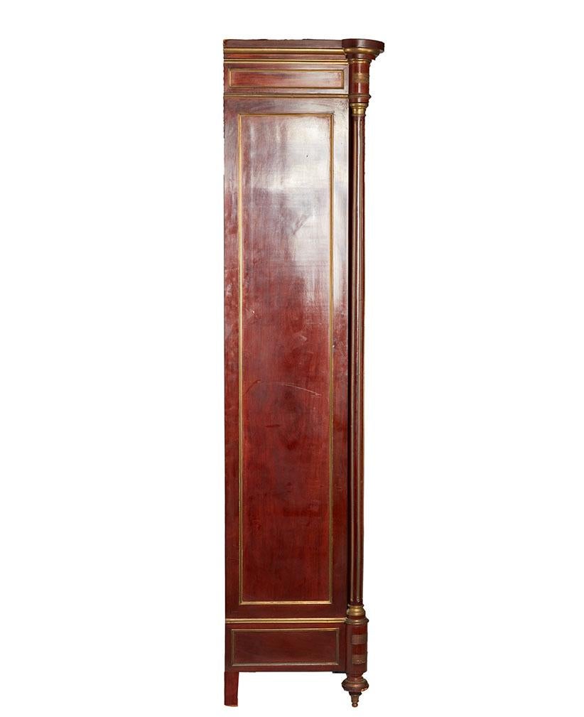 Libreria francese in mogano Napoleone III in vendita 1