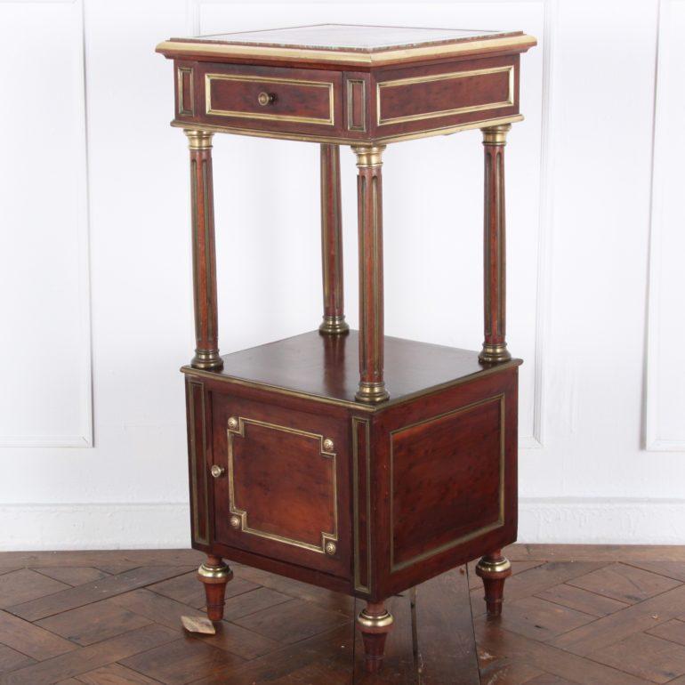 French Napoleon III Nightstand  In Good Condition In Vancouver, British Columbia