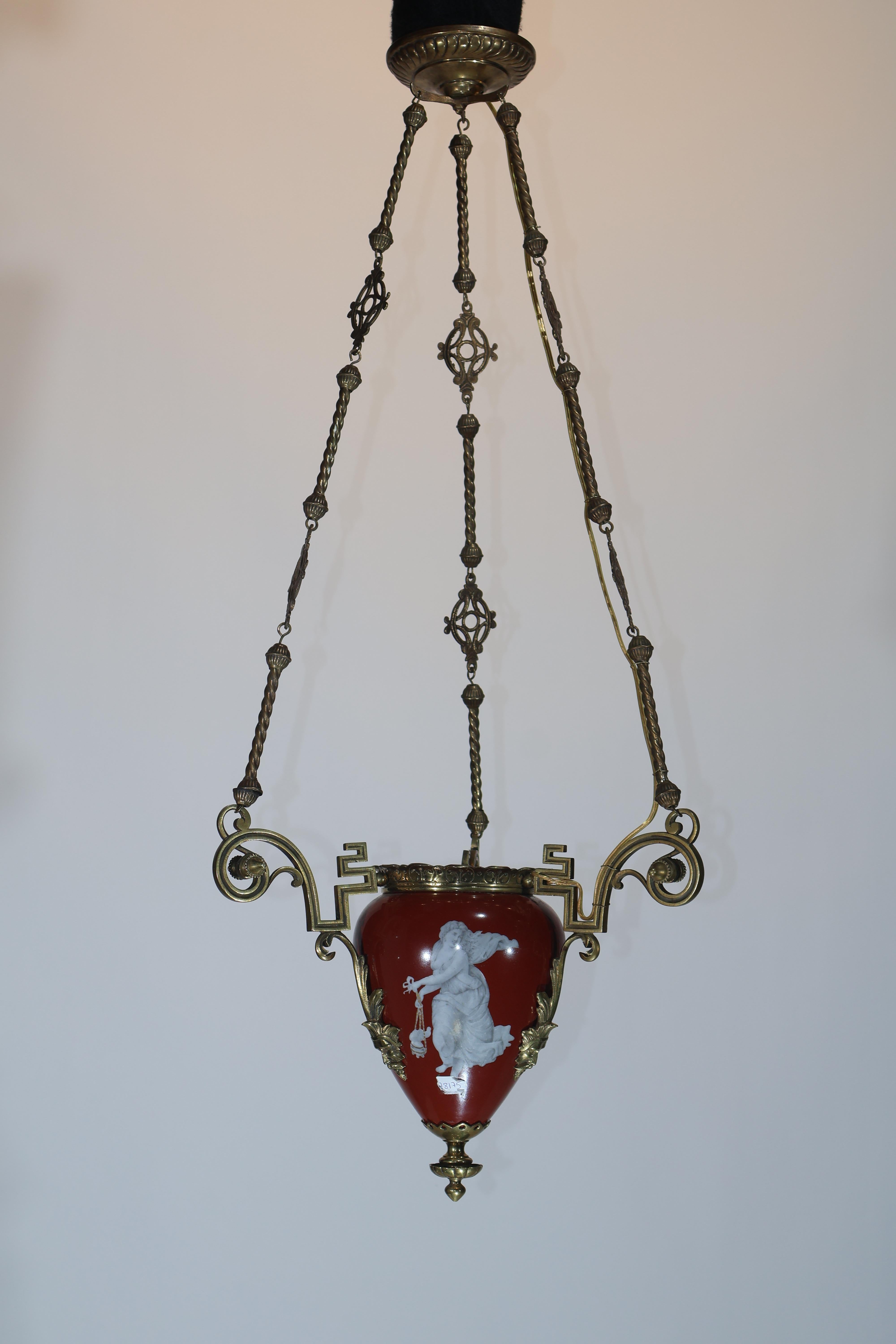 Lampada a olio francese Napoleone III in vendita 2