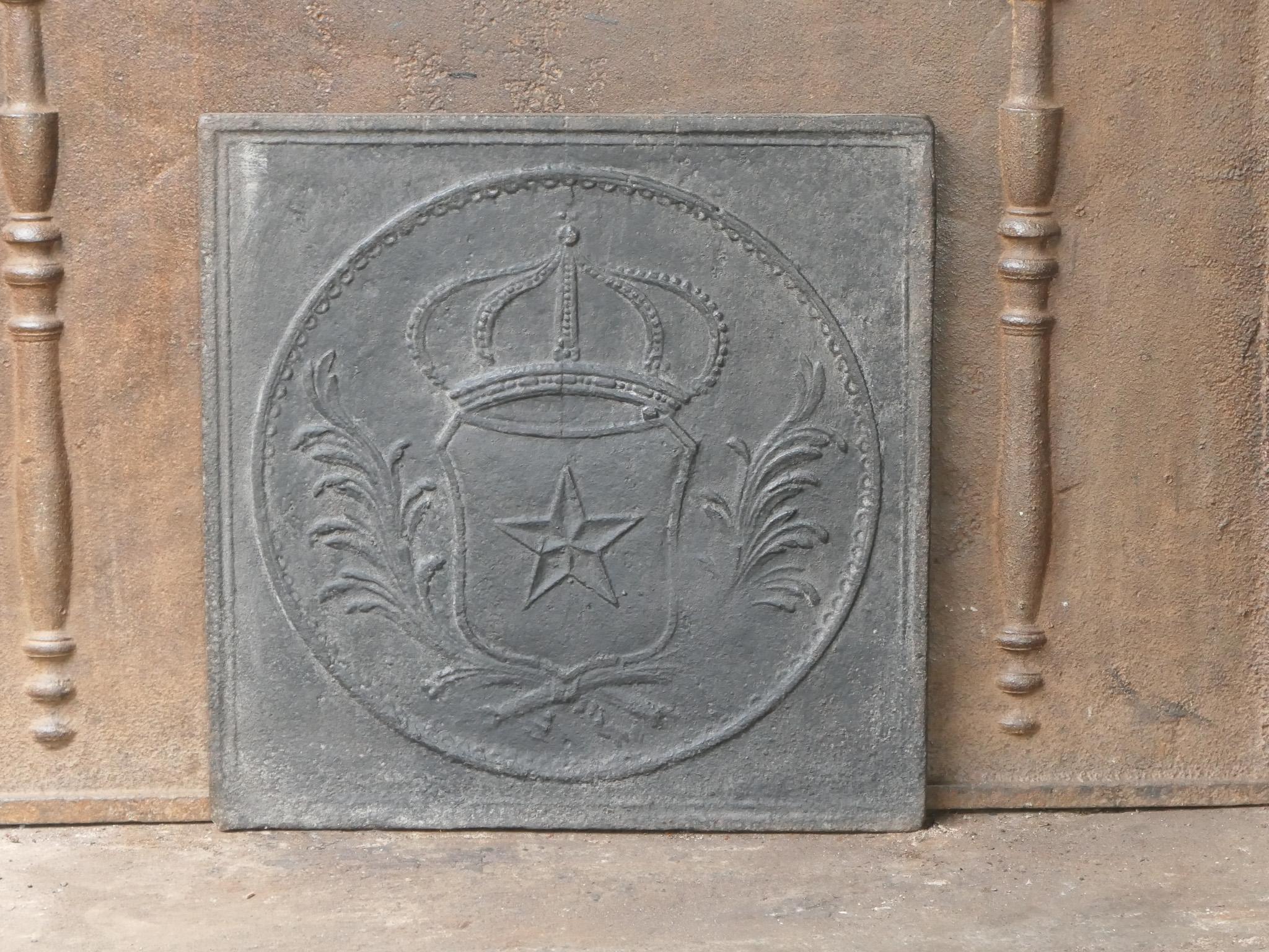 Parafuoco francese del periodo Napoleone III con 