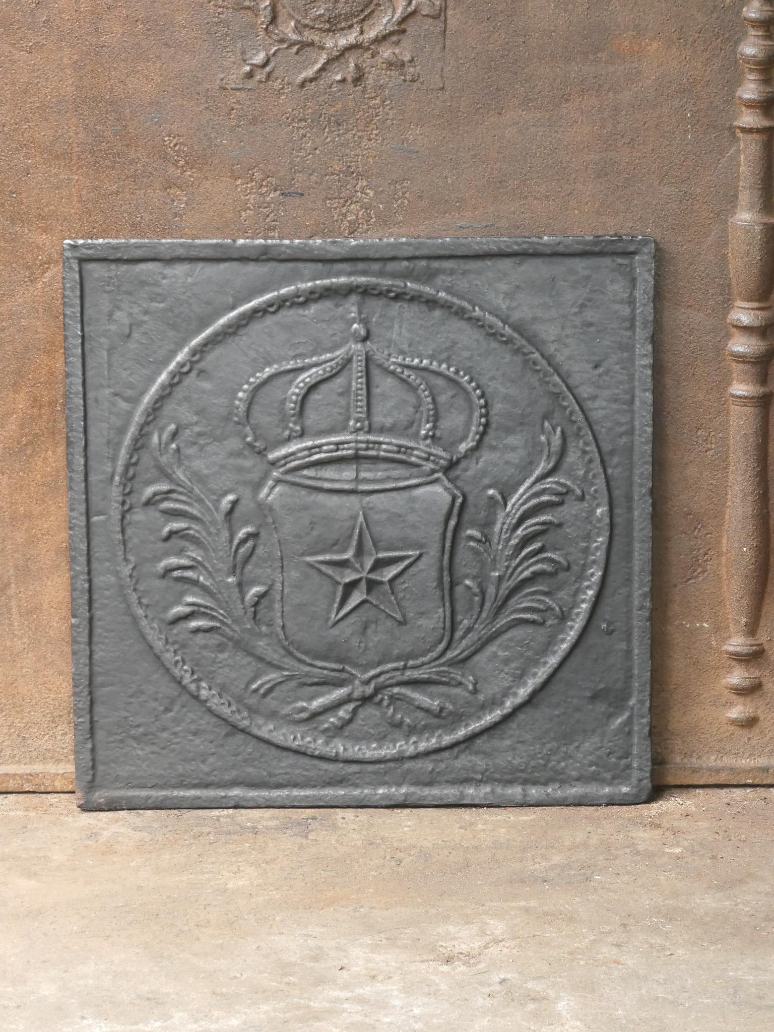 Calco Parafuoco francese del periodo Napoleone III con 