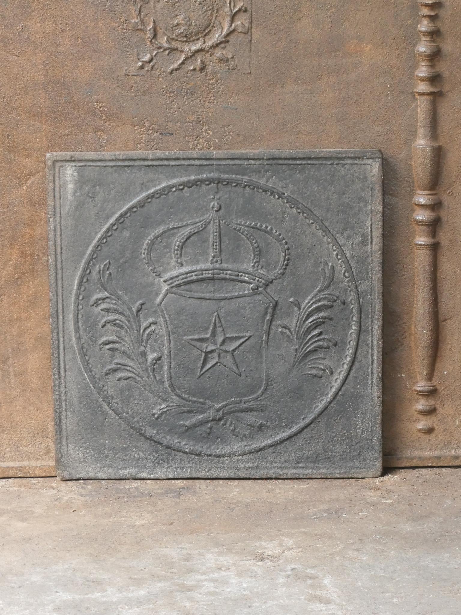 Calco Parafuoco francese del periodo Napoleone III con 